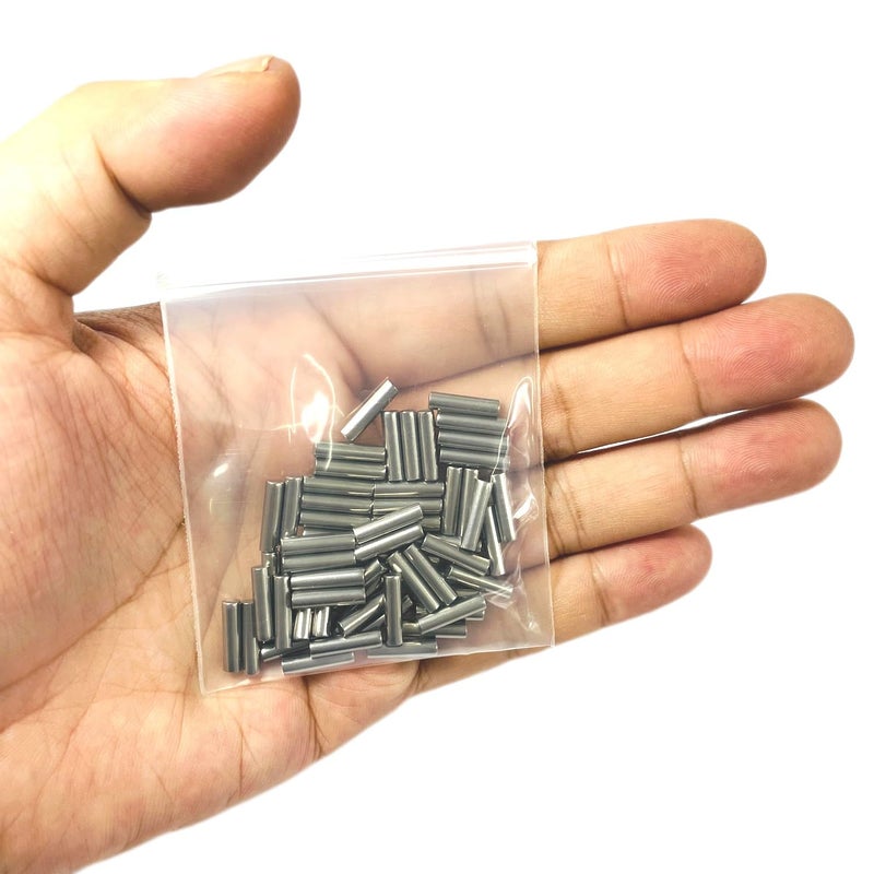 ZDingTech 60pcs 3mm x 12mm Dowel Pins,3mm Metal Dowel pins M3 3mm Shelf Pegs,Support Shelves,Metal Rod.Bearings Alloy Steel Wood Bunk Bed pegs - Image 4